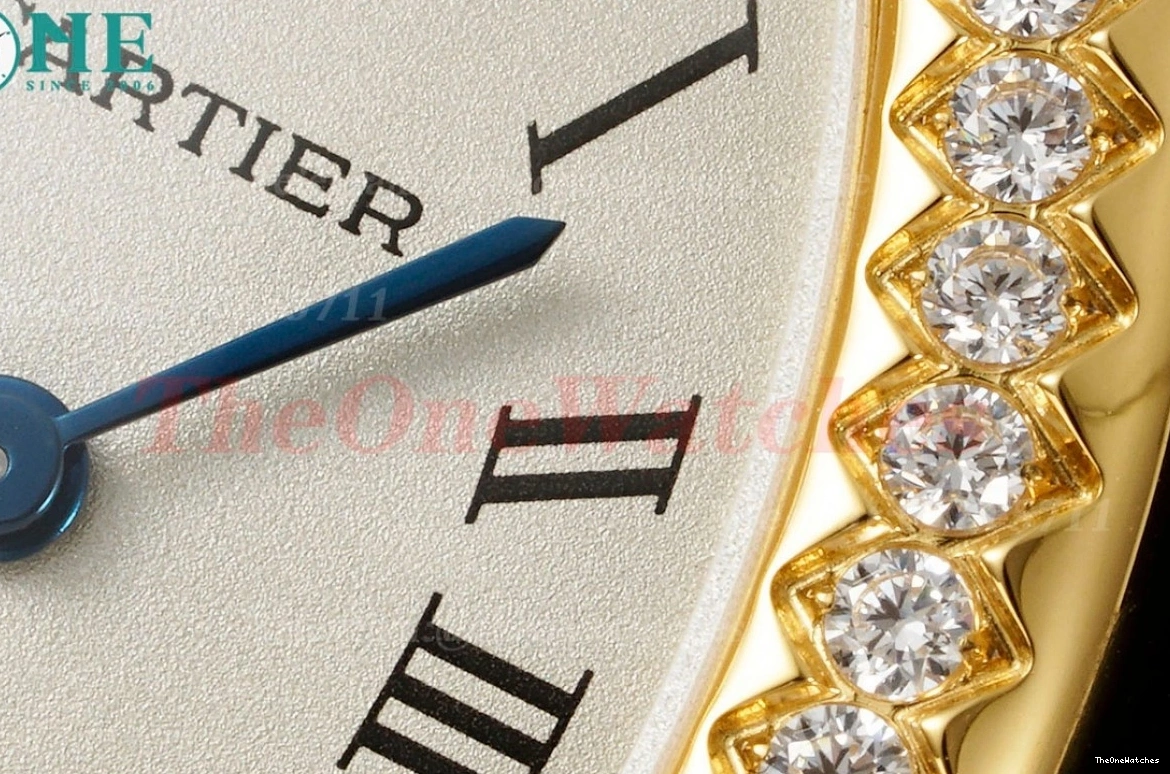 Baignoire LE Dia Ladies YG Green Dial Quartz AF 31mm White 0407